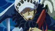 Law as seen in the series' anime. (Image via Toei Animation)